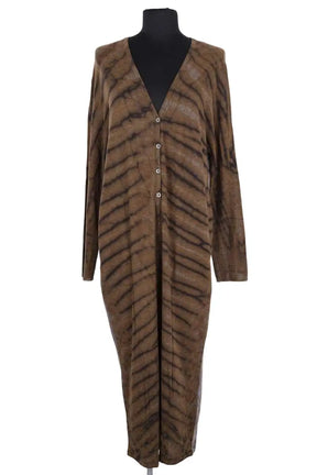 Robe Raquel Allegra Marron en Synthétique, taille S - Seconde Main