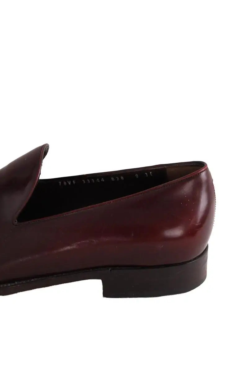 Mocassins Salvatore Ferragamo Bordeaux en Cuir