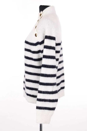 Pull Sézane Blanc en Laine