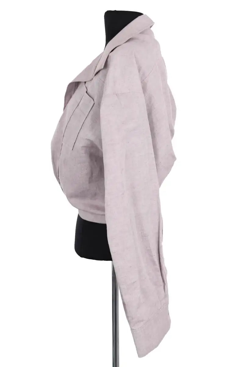 Top Jacquemus Rose en Coton