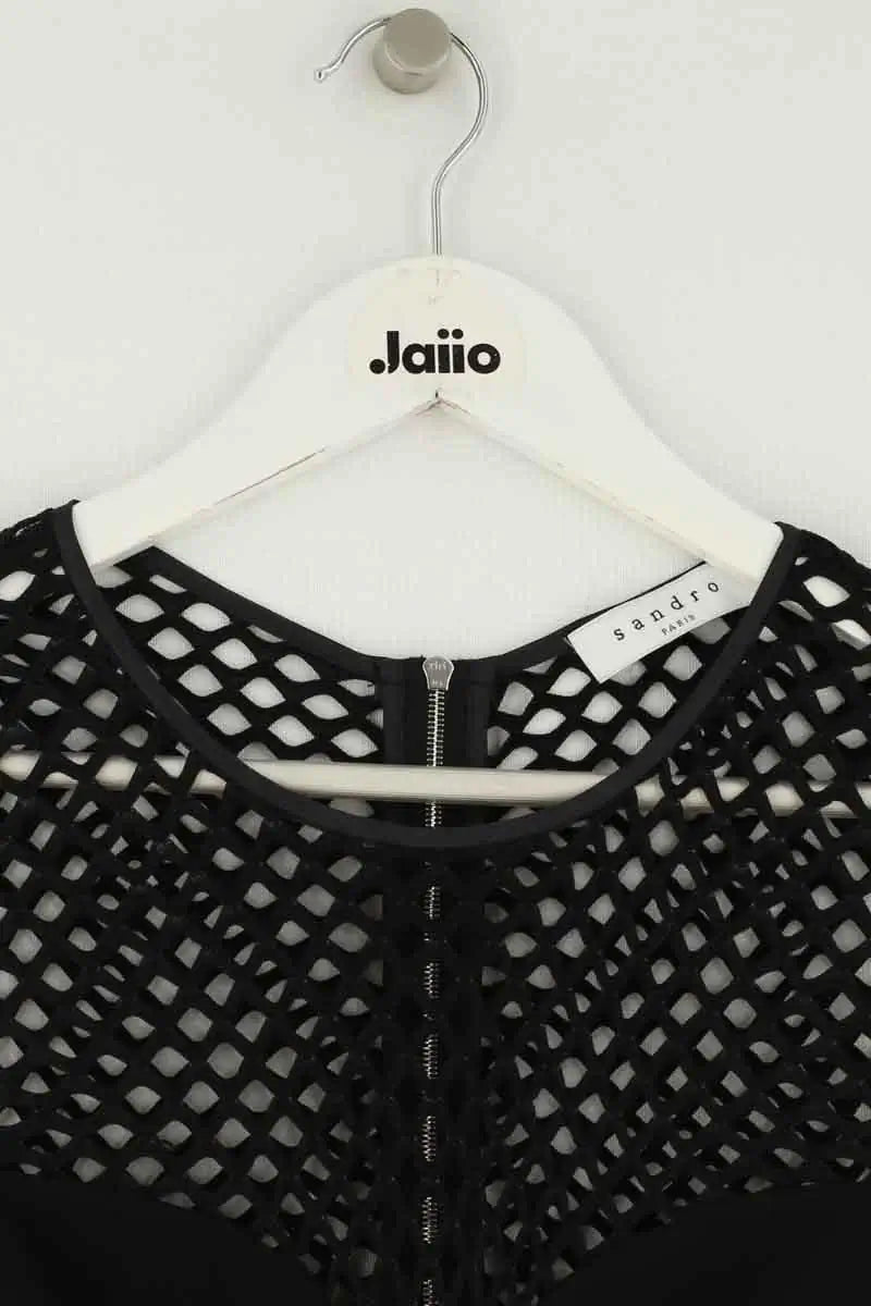Robe Sandro Blanc en Synthétique