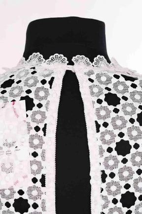 Robe Sandro Blanc en Synthétique