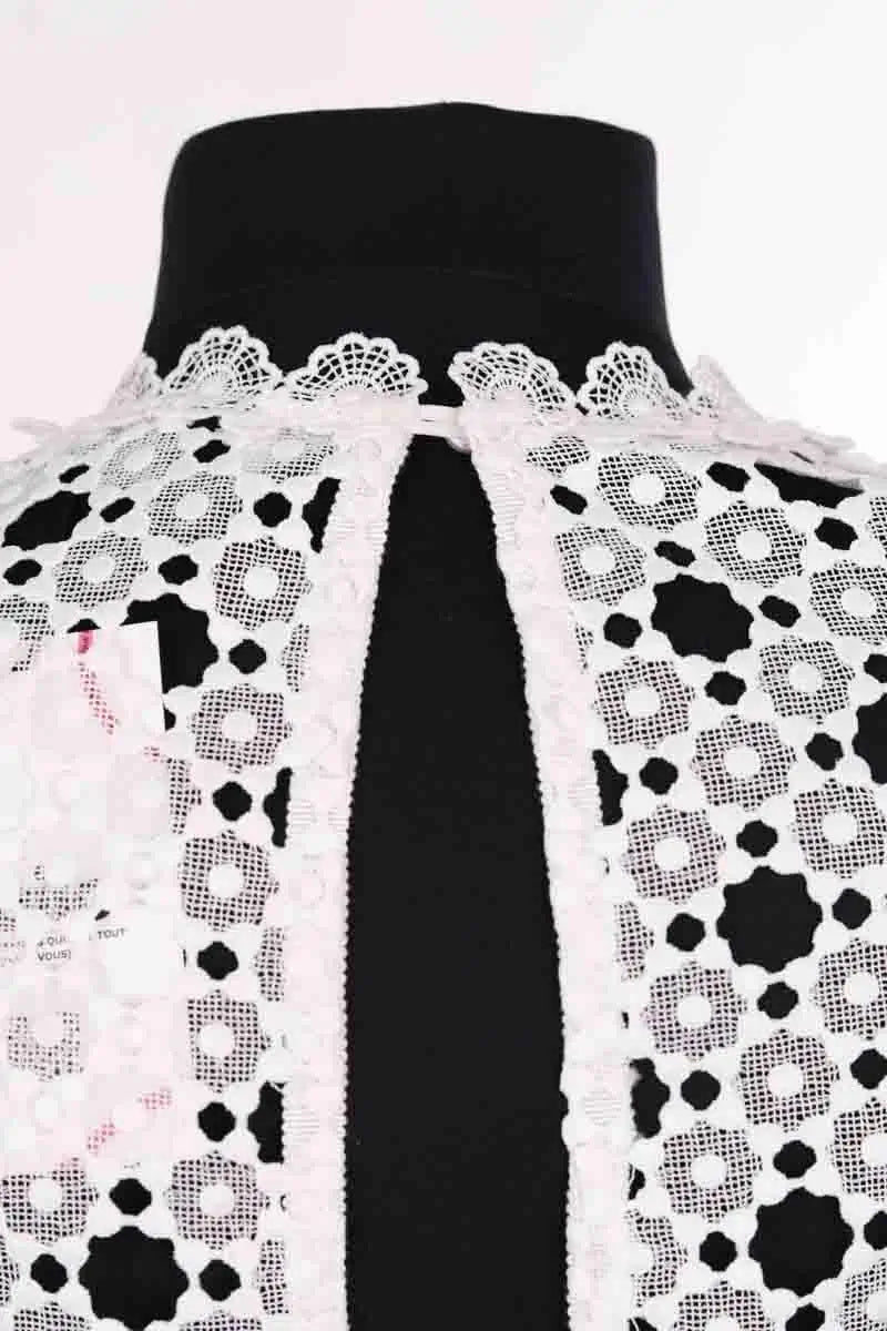 Robe Sandro Blanc en Synthétique