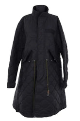 Manteau Sacai Noir en Synthétique, taille L - Seconde Main