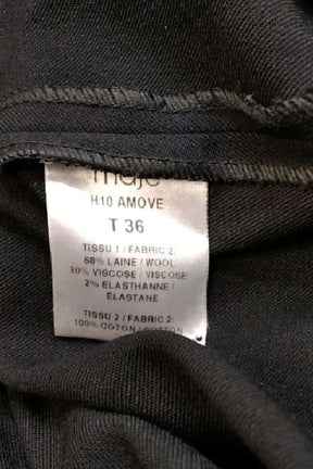 Pantalon slim Maje  Noir