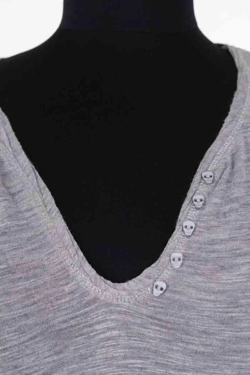 Top Zadig & Voltaire Gris en Viscose