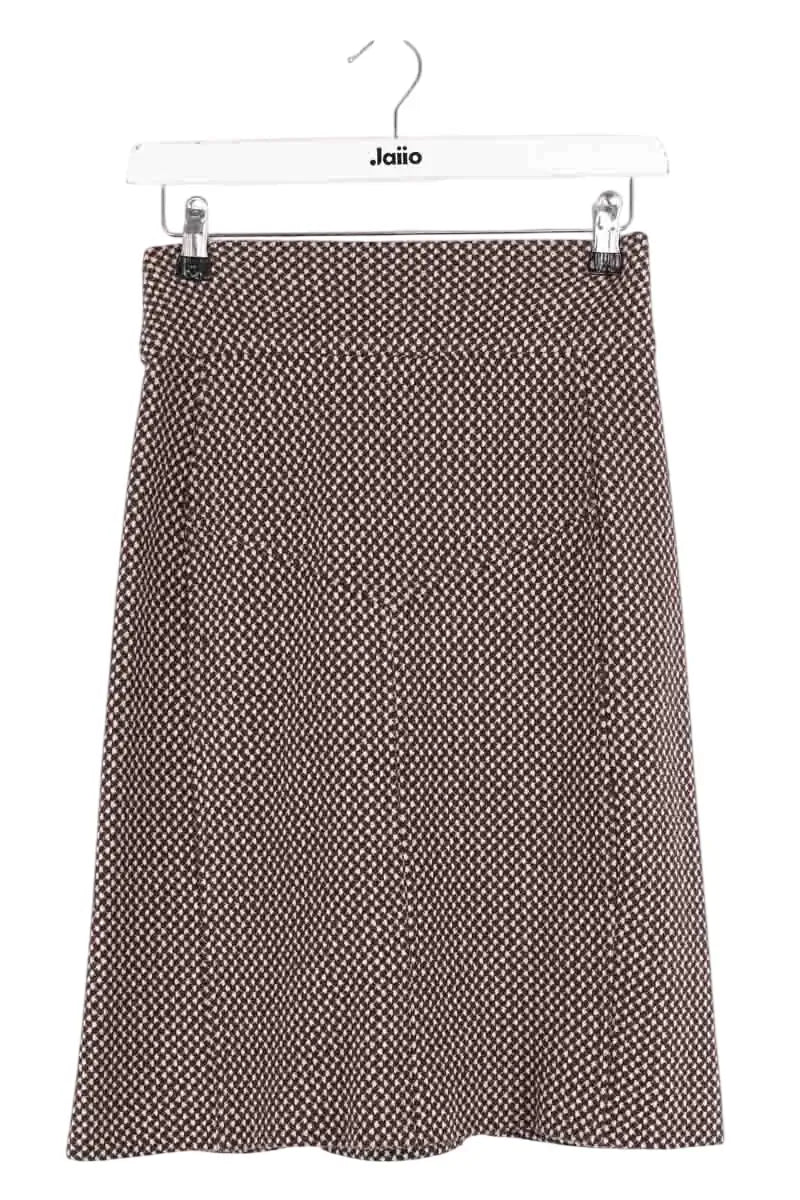 Jupe Diane Von Furstenberg Marron en Laine, taille S - Seconde Main