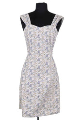 Robe Rouje Bleu en Coton, taille S - Seconde Main
