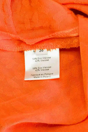 Jupe Roseanna Orange en Viscose