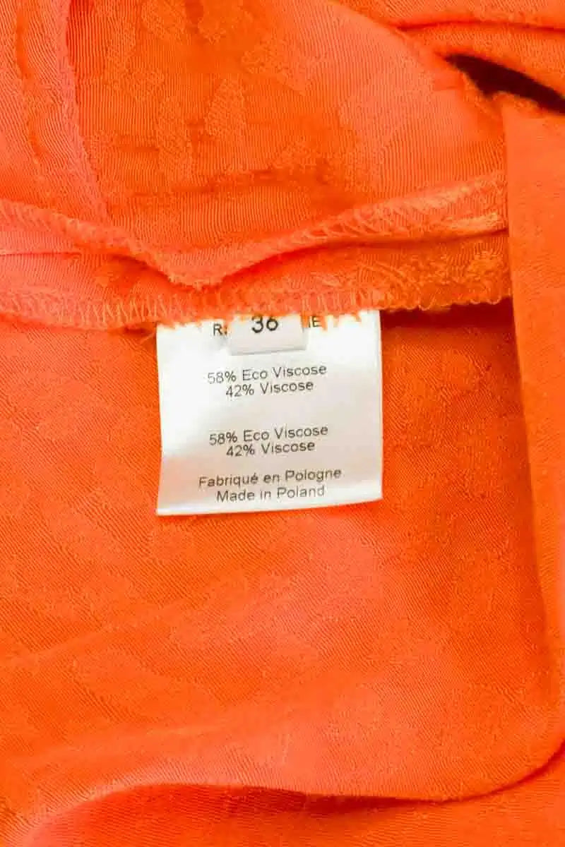 Jupe Roseanna Orange en Viscose