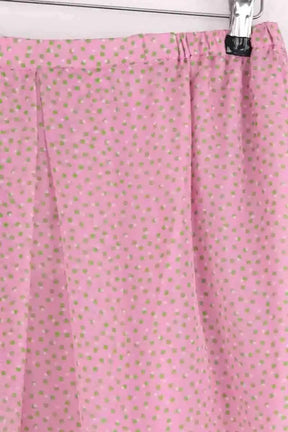 Jupe Roseanna Muse Rose en Soie