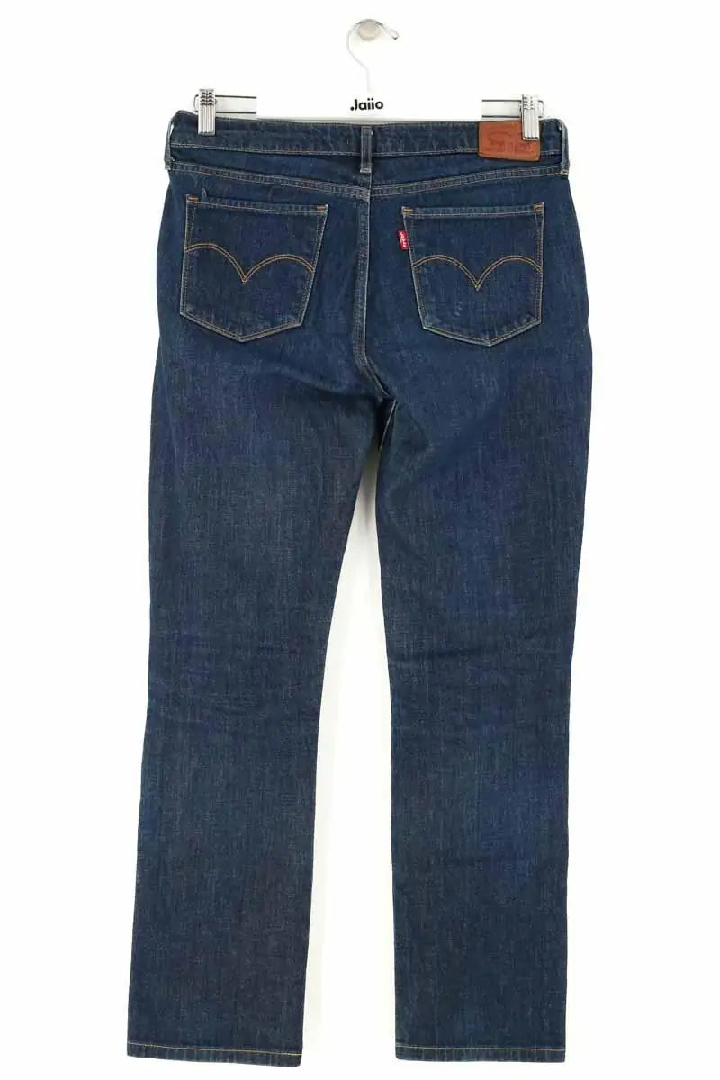 Jean droit Levi's 714 Bleu en Coton
