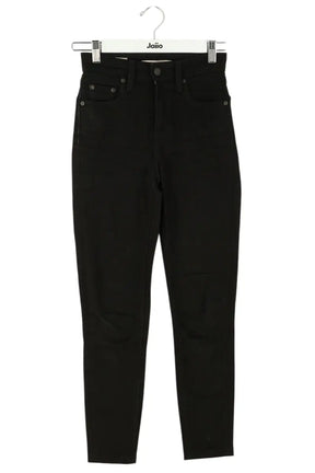 Jean slim Levi's 721 Noir en Coton - élasthanne, taille XS - Seconde Main