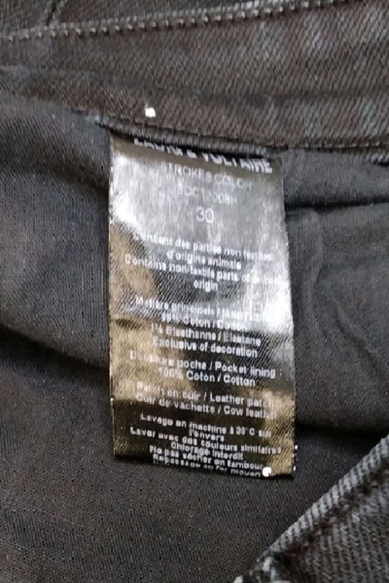 Jean Zadig & Voltaire  Noir