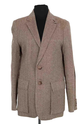 Blazer Ralph Lauren Marron en Laine, taille M - Seconde Main