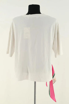 T-shirt Sandro Blanc en Coton