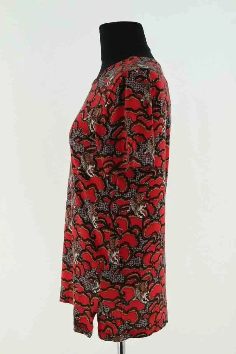 T-shirt Sandro Rouge en Coton