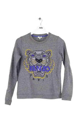 Pull Kenzo Gris en Coton, taille S - Seconde Main