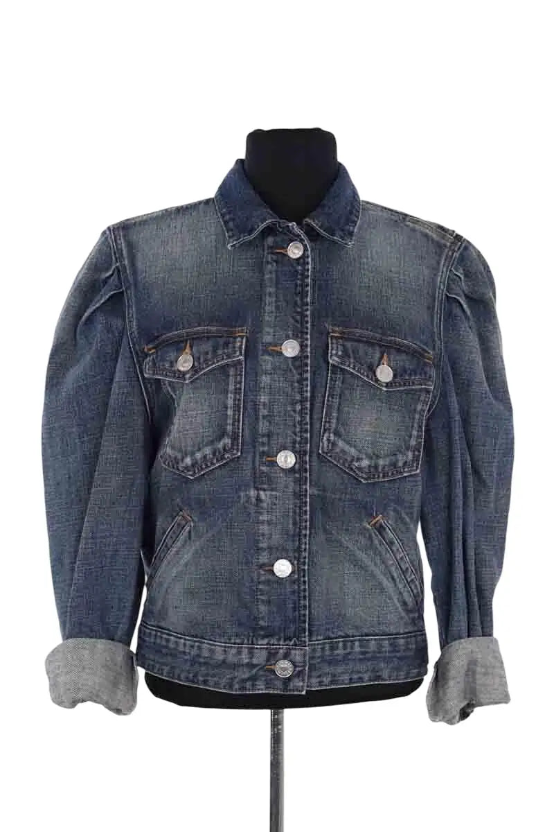 Veste Isabel Marant Étoile Bleu en Coton, taille XS - Seconde Main