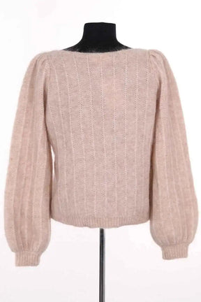 Pull Sézane Beige en Laine