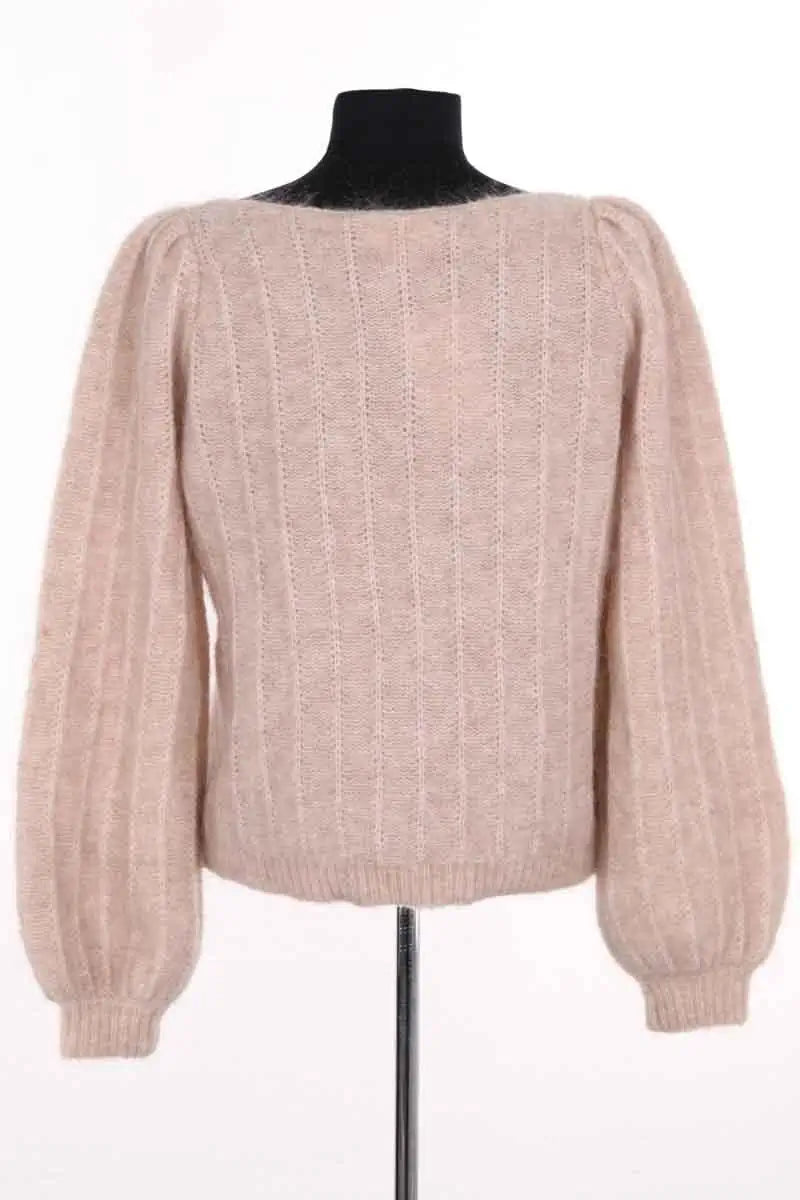 Pull Sézane Beige en Laine