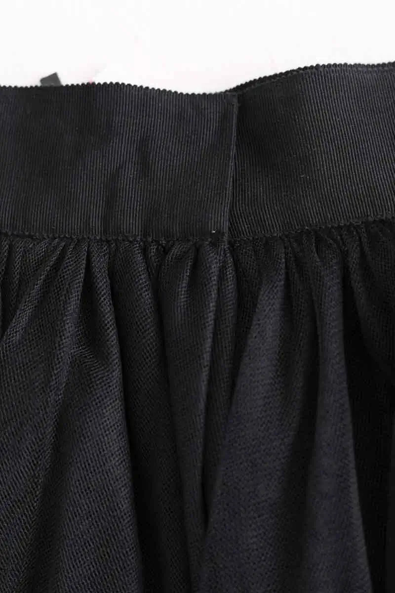 Jupe Dolce & Gabbana Noir en Synthétique