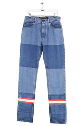 Jean droit Calvin Klein Bleu en Coton, taille M - Seconde Main