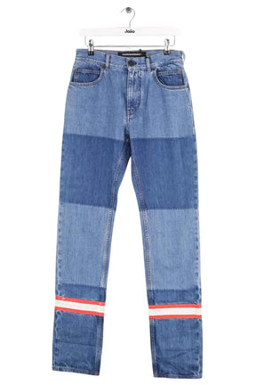 Jean droit Calvin Klein Bleu en Coton, taille M - Seconde Main