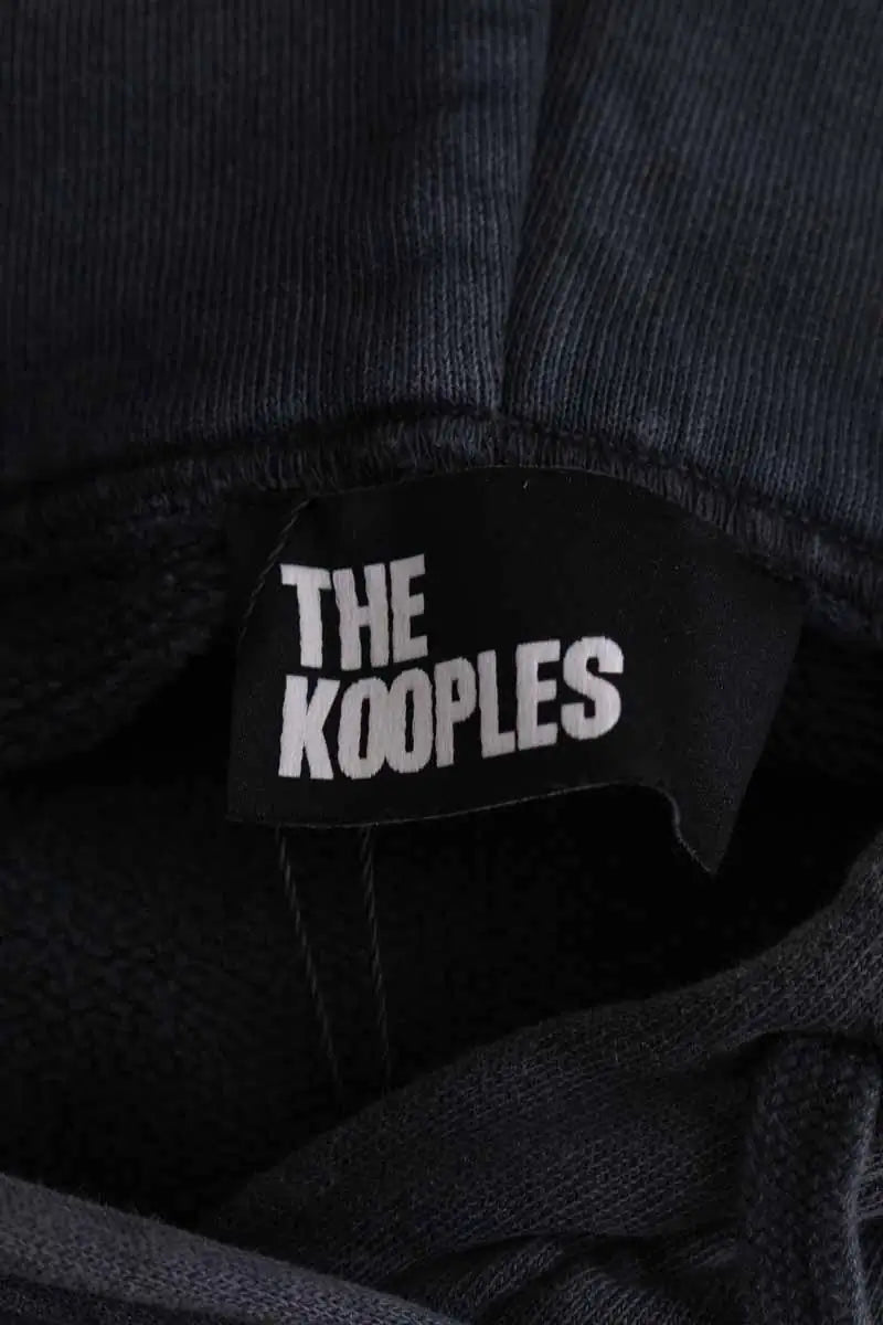 Sweatshirt The Kooples Gris en Coton