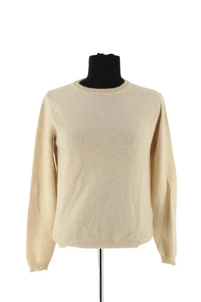 Pull Prada Beige en Cachemire, taille M - Seconde Main