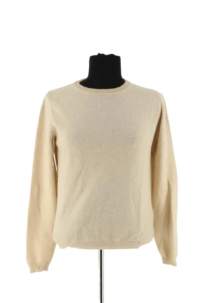 Pull Prada Beige en Cachemire, taille M - Seconde Main