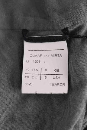Blouse Rick Owens Vert en Synthétique