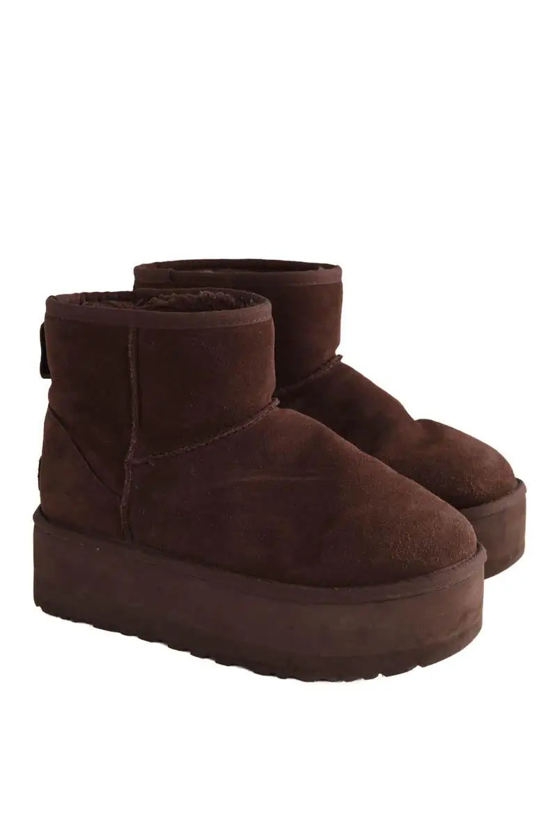 Boots Ugg Marron en Daim