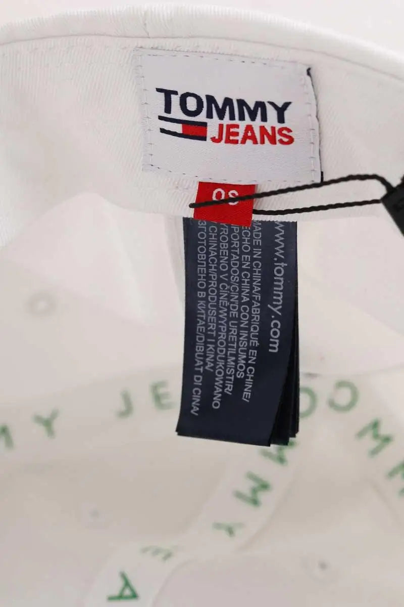 Casquette Tommy Hilfiger Blanc en Coton