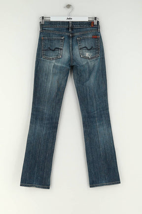 Jean bootcut 7 For All Mankind  Bleu