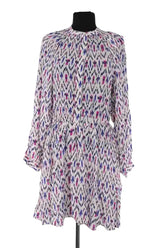 Robe Isabel Marant Étoile Blanc en Viscose, taille XS - Seconde Main
