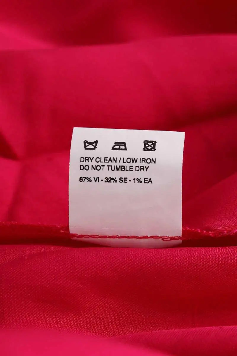 Robe Jacquemus Calvi Rose en Viscose