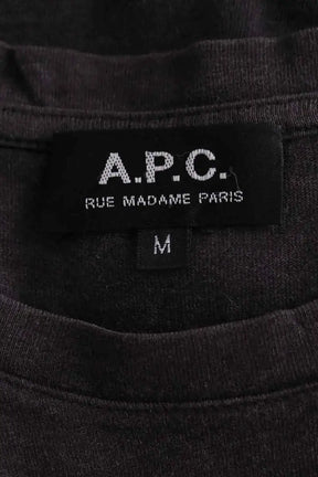 T-shirt APC Noir en Coton