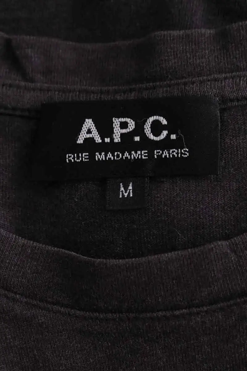 T-shirt APC Noir en Coton