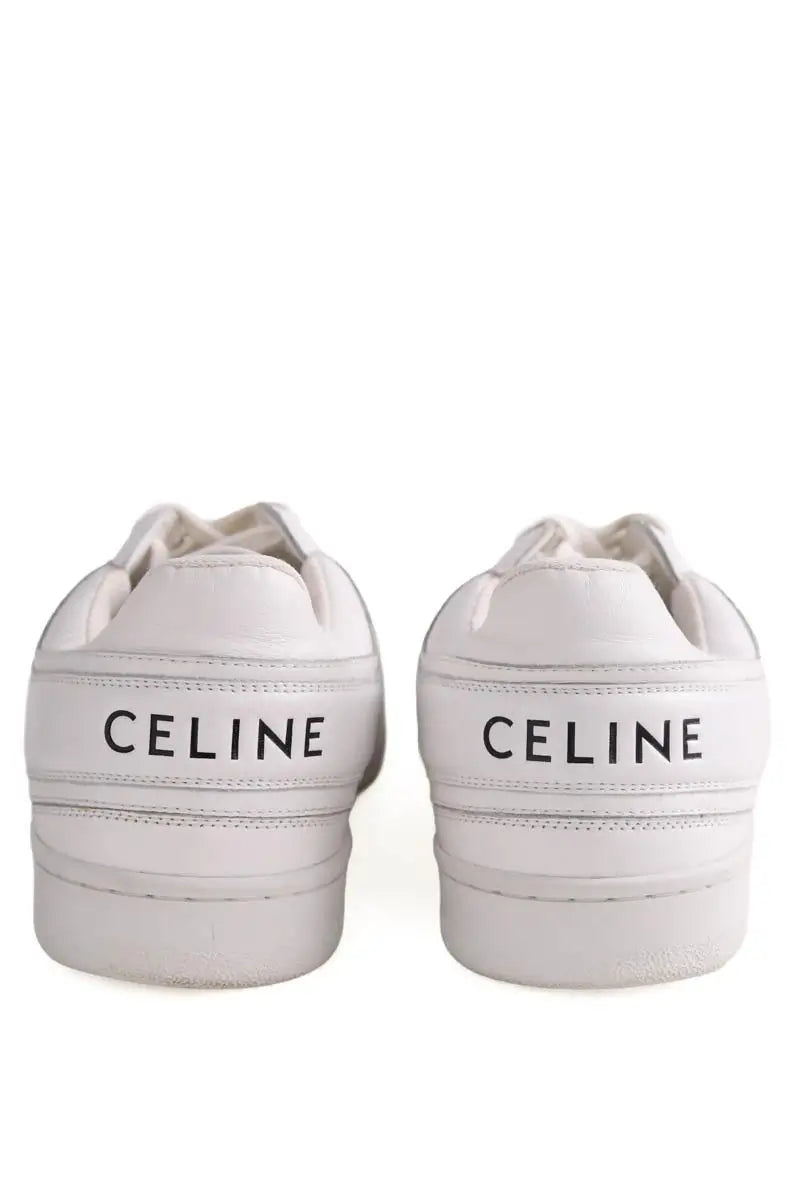 Baskets Celine Blanc en Cuir