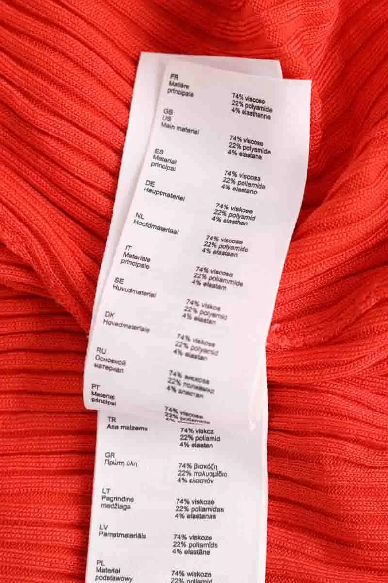 Top Maje Rouge en Viscose