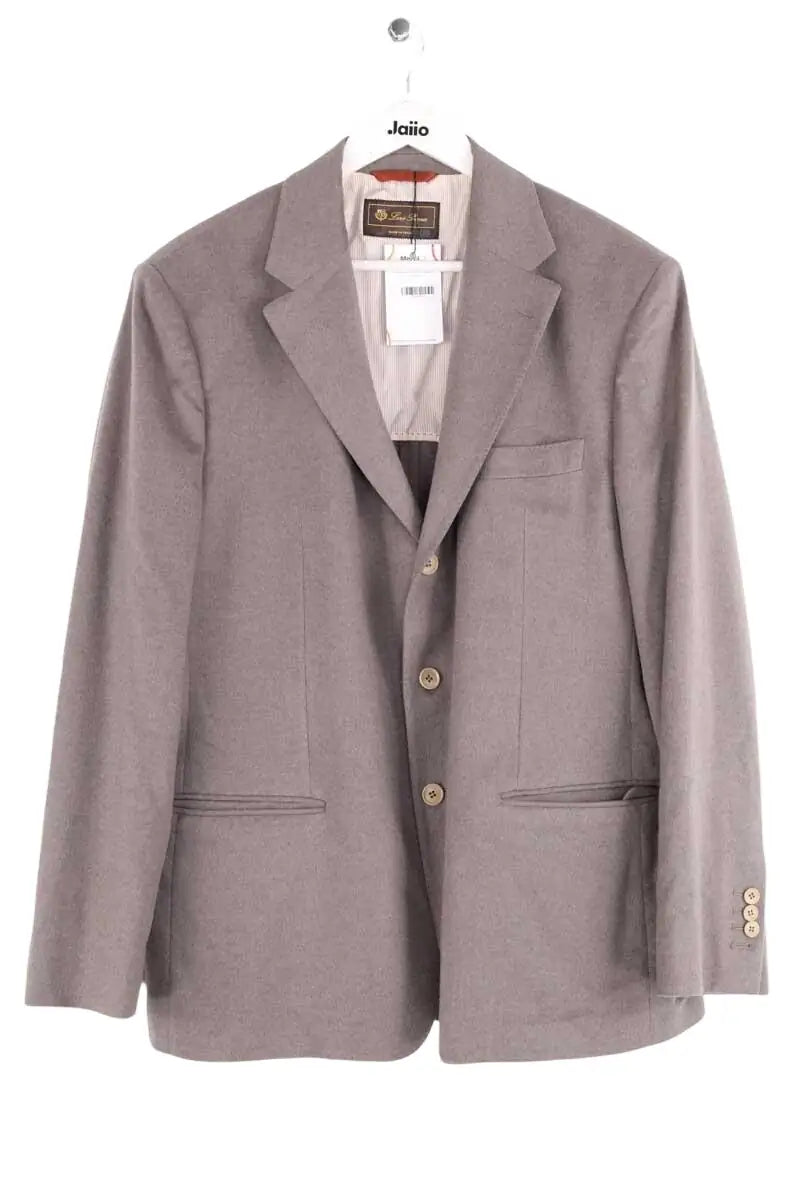 Costume Loro Piana Gris en Cachemire, taille XXL - Seconde Main