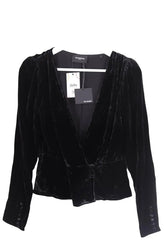 Blouse The Kooples Noir en Viscose, taille S - Seconde Main