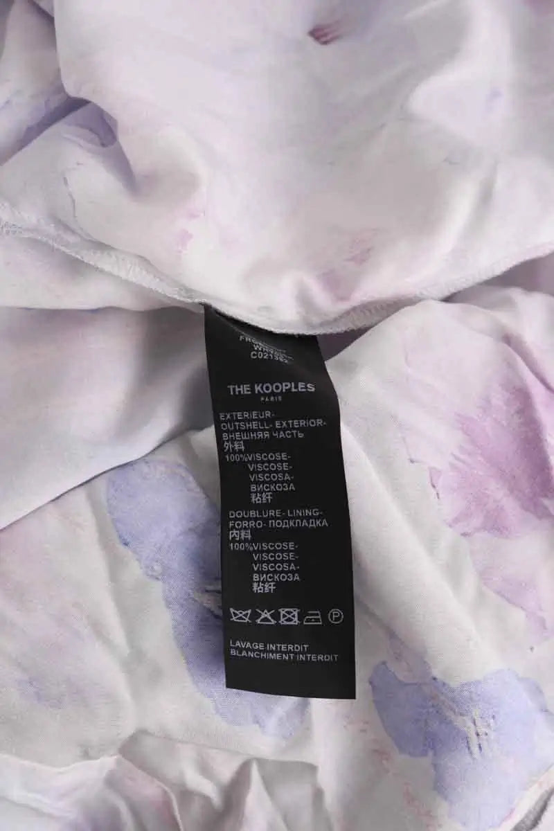 Robe The Kooples Blanc en Viscose