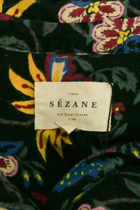 Robe Sézane Noir en Coton