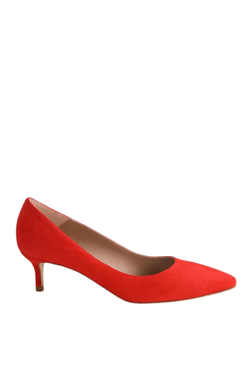 Talons LK Bennett Audrey Rouge en Daim, taille 40 - Seconde Main