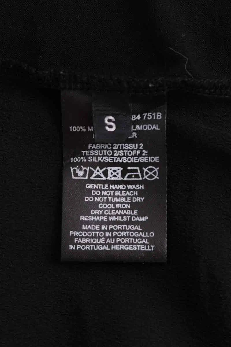 Top sans manche Paul Smith Noir en Soie