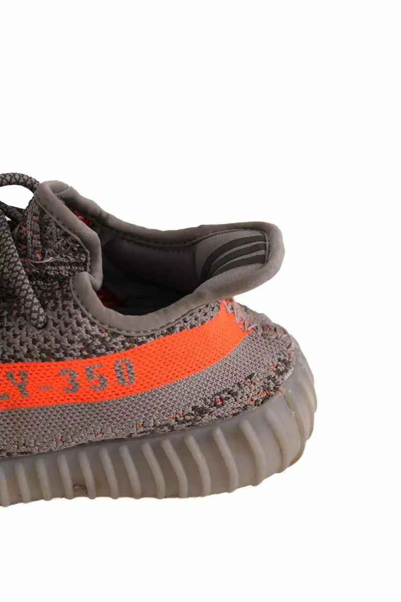 Baskets Yeezy Gris en Tissu