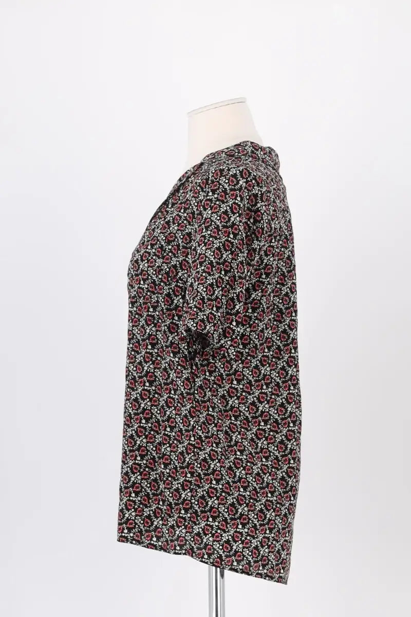 Chemise Mister K Noir en Soie