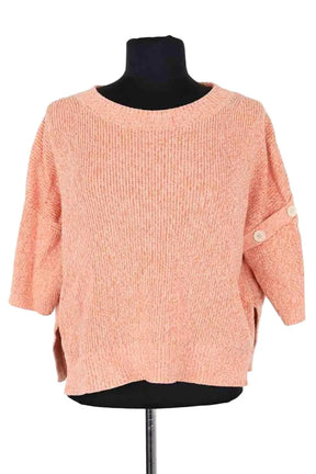 Pull Claudie Pierlot Orange en Coton, taille S - Seconde Main